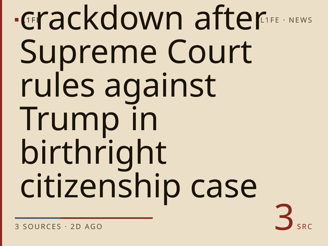 DOJ vows 'birth tourism' crackdown after Supreme Court rules against Trump in birthright citizenship case