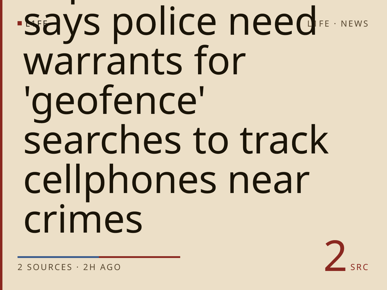 Supreme Court says police need warrants for 'geofence' searches to track cellphones near crimes