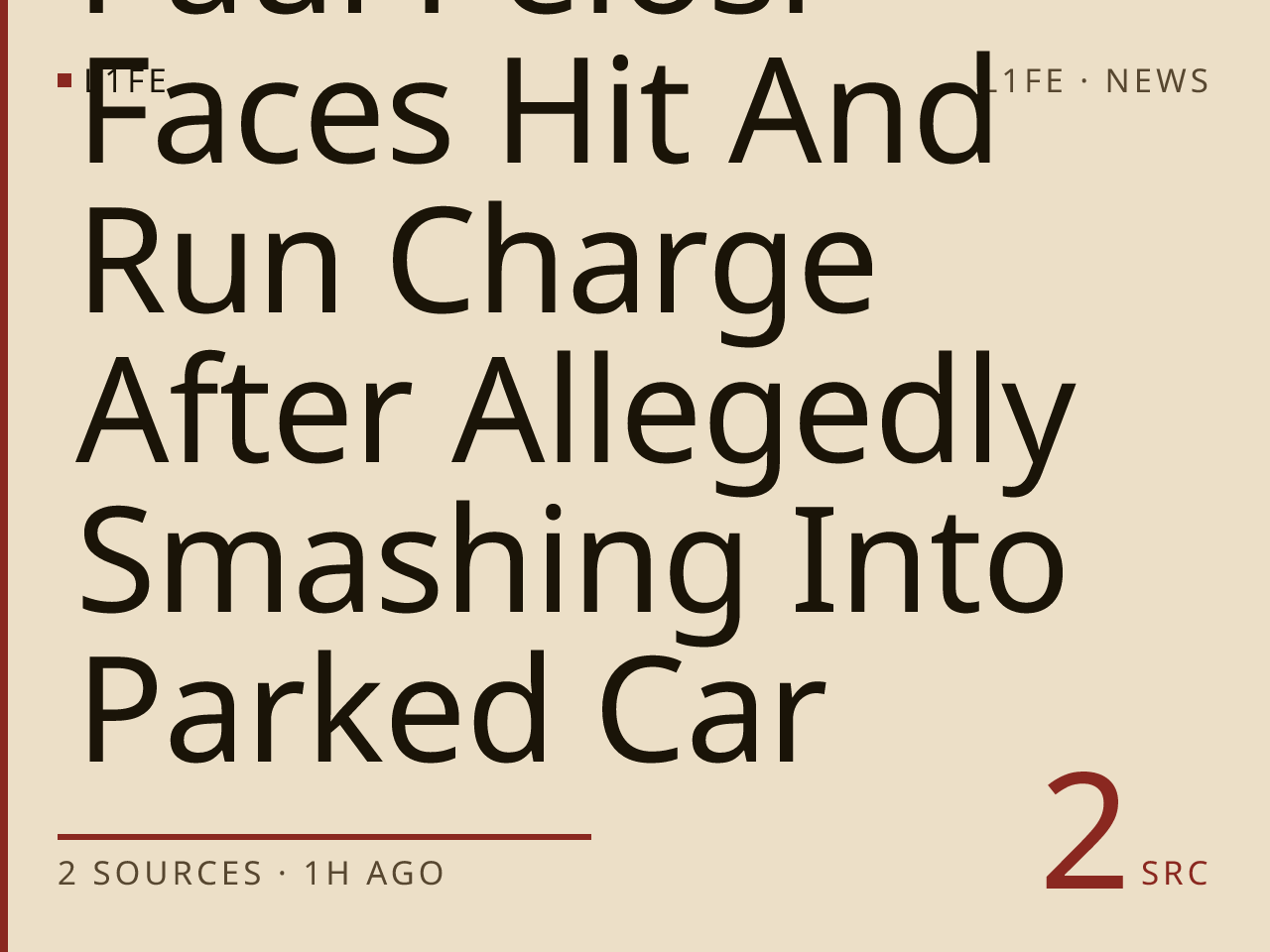 Paul Pelosi Faces Hit And Run Charge After Allegedly Smashing Into Parked Car