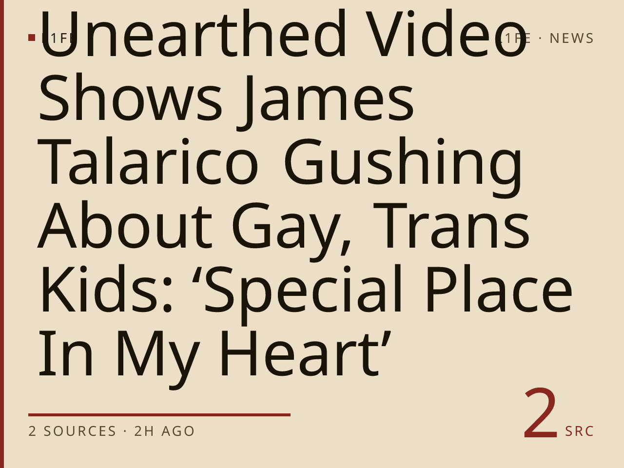 Unearthed Video Shows James Talarico Gushing About Gay, Trans Kids: ‘Special Place In My Heart’