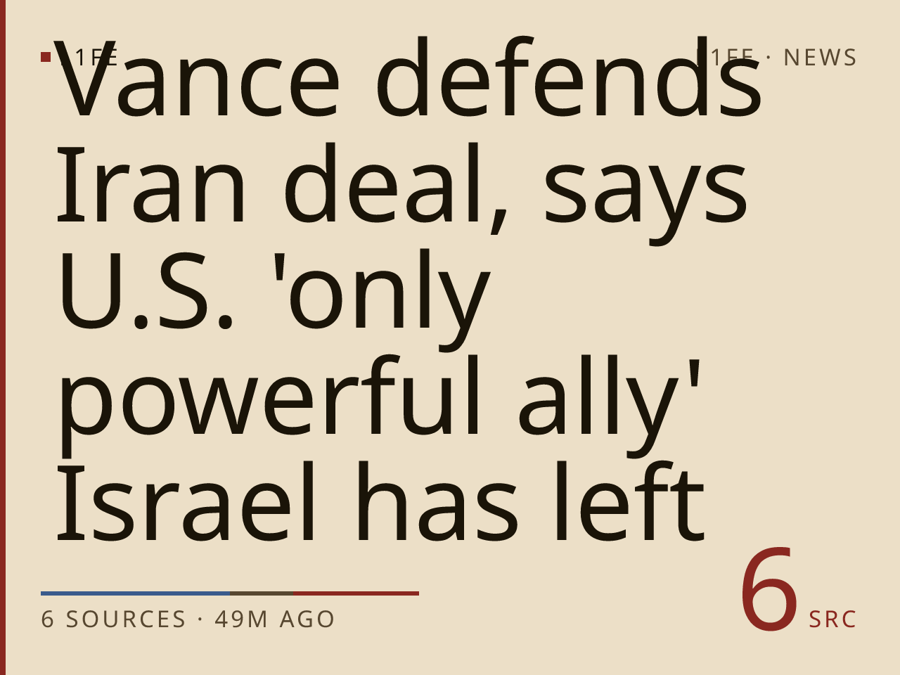 Vance says US allows more than dozen ships through to Iranian ports, lifting blockade under deal